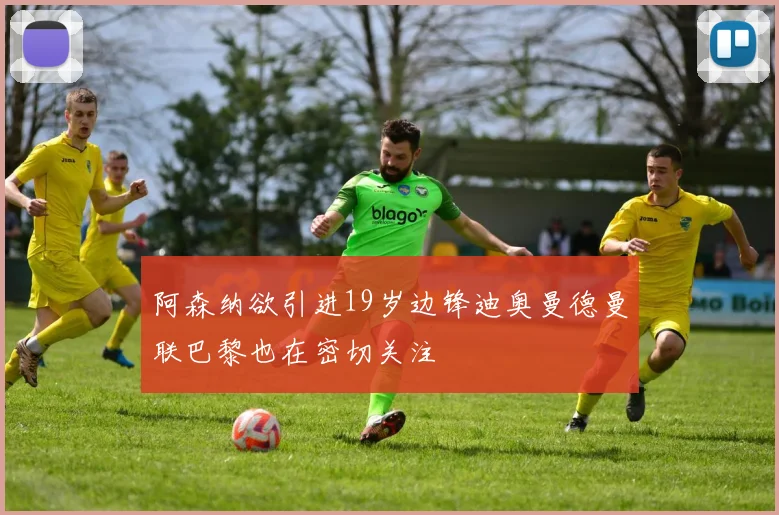 阿森纳欲引进19岁边锋迪奥曼德曼联巴黎也在密切关注